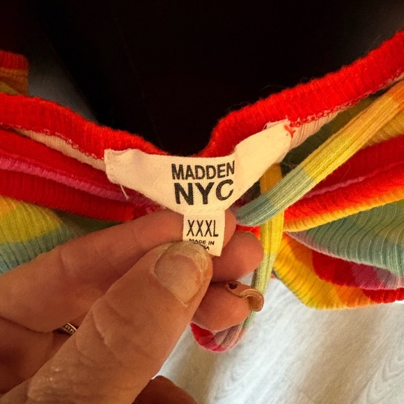 Colorful Striped Dress - Picture 2 of 4